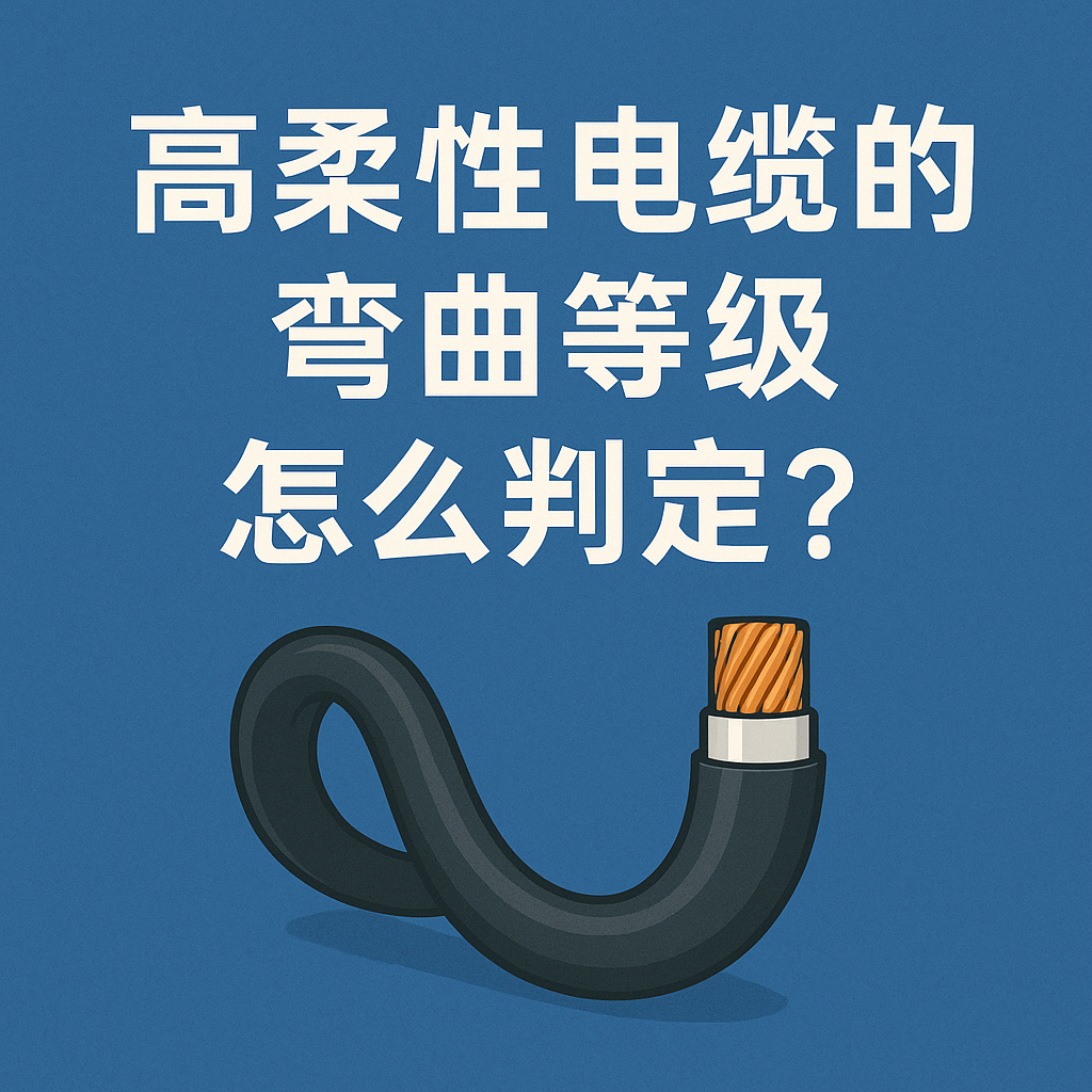 高柔性电缆的弯曲品级怎么判断？？？？